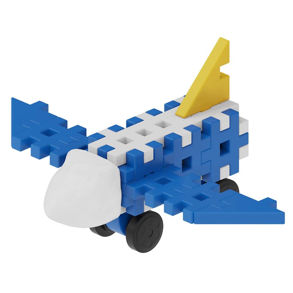 Gakken New Block Vehicle Set (Ages 2 and Up) 20 Types, 96 Parts, 83729