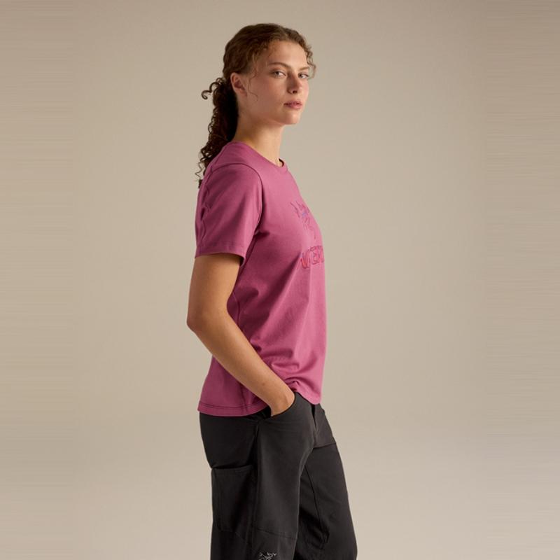 Arcteryx Women S Crag Sl Cotton Heat Map Crew SS Atqfw10223