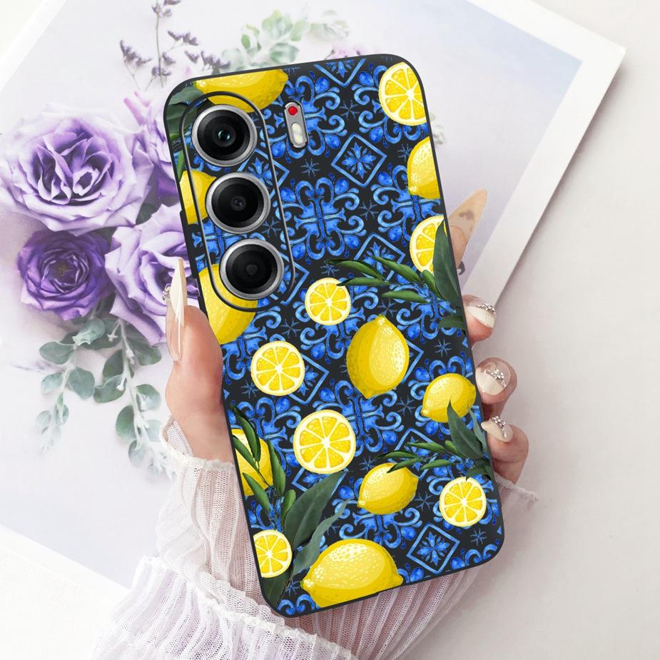 Для Tecno Camon 40 Pro 5G CM7 Чехол Роскошный Чехол с Рисунком Бабочки Мягкий ТПУ Чехол для Телефона Для Tecno Camon 40 Camon40 Pro 4G CM6 Сумки