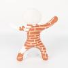 New Cartoon Meccha Chameleon White Plush Toy Soft Stuffed Collectible Doll with Smile Figure