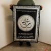 Cotton Wall Art (70x110cm) – Om – Welcome to the God