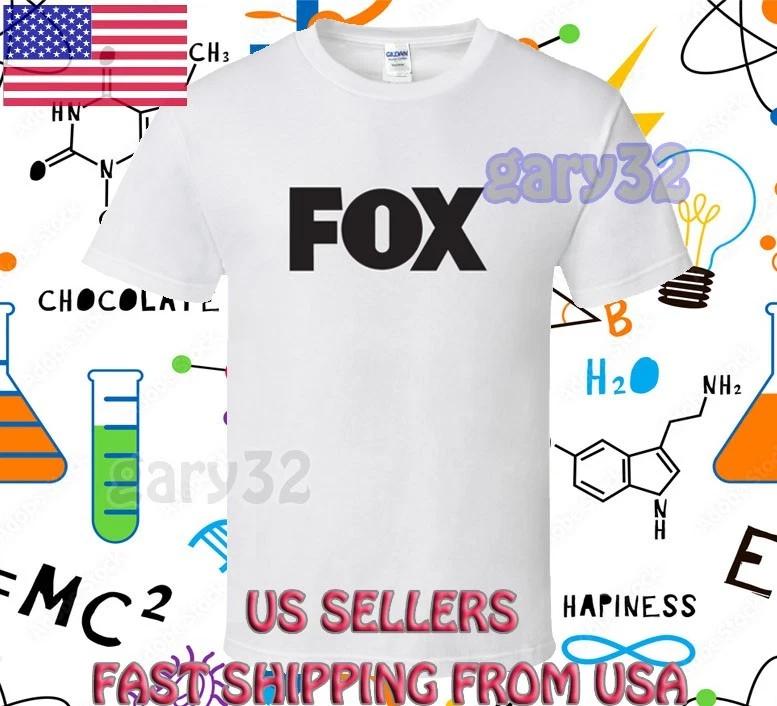 НОВАЯ ФУТБОЛКА FOX NEWS RACING LOGO Футболка СМЕШНАЯ РАЗМЕРЫ США S-5XL