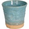 Mino ware blue glaze shochu cup ceramic tumbler approximately 270ml made Japan