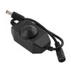 LED Dimmer Switch Brightness Adjust Controller Single Color LED Dimmer Strip Light DC 12V 24V LED Dimmer Black White