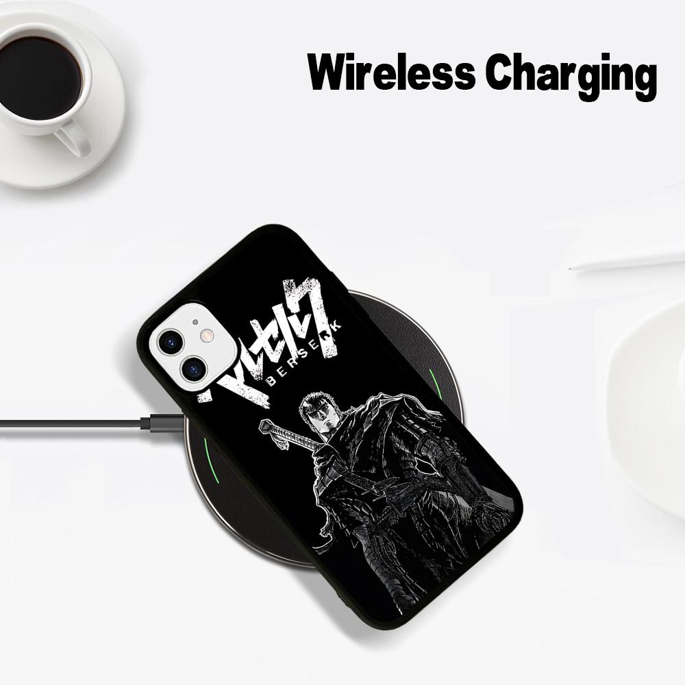 Anime Berserk Phone Case Magesafe Magnetic Wireless Charge Case For IPhone 16 11 12 13 14 15 Pro Max Plus Mini