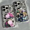 Чехол для телефона с изображением Киллуа из аниме Hunter X Hunter Для iPhone 17e 17 16e 16 15 14 13 12 11 mini Pro Max X XR XSMAX Air Plus Прозрачный