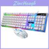 Игровая клавиатура и мышь G21b, проводные, с USB-интерфейсом, с механическим откликом, с подсветкой, водонепроницаемые, 2000 dpi