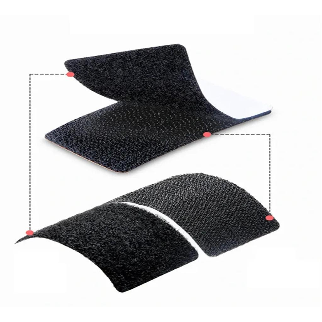 Домашний диван и бесследная двухсторонняя фиксированная неперфорированная простыня и фиксатор без иглы