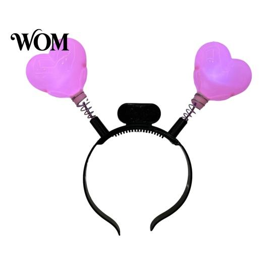 Spring 3D Star Hairband LED Headband with Spring, Light Up Wobble Hair Hoop for Party Concert, Glowing Festival Prop Kids Adults, Graduation