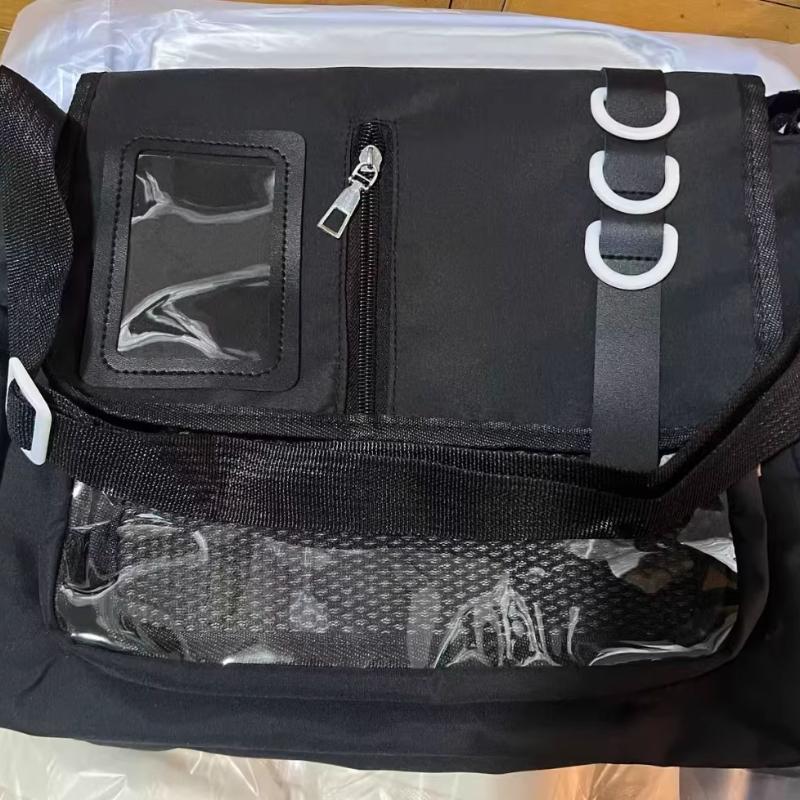 Кавайная сумка Itabag через плечо женская японского стиля большая прозрачная для значков сумка-мессенджер водонепроницаемая сумка для аниме значков