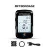 OFFBONDAGE Велокомпьютер Беспроводной GPS Велосипедный Спидометр MTB Шоссейный Велосипед Велосипедный Одометр USB Перезаряжаемый Цифровой Секундомер