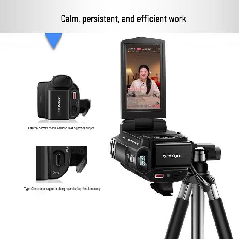 ORDRO XV80 5K UHD Live Stream Camcorder with 12x Optical Zoom (CN version)
