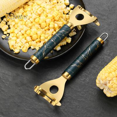 Кукурузоочиститель Нержавеющий инструмент для очистки кукурузных початков Резак Удобная рукоятка Кукурузомолотка Быстрое очистка Кухонный гаджет