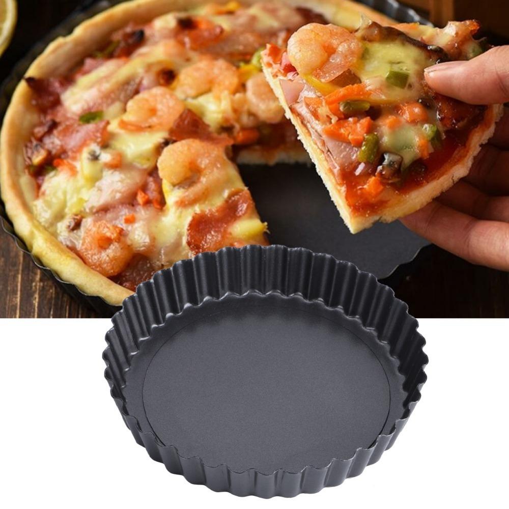 Non Stick Tart Pan Carbon Steel Pizza Pan New Baking Pan Oven Cooking