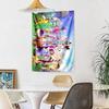 Digital Circus Custom Your Name Wall Decor Tapestry Art For Pet Memorial Birthdaywedding Party Backdrop Family Gift