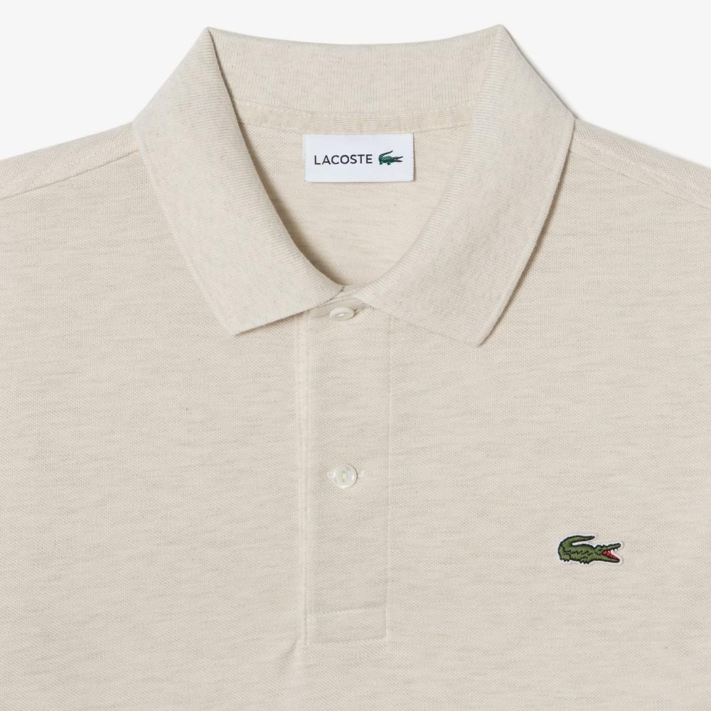 Lacoste Мужская базовая футболка-поло с длинным рукавом, классический крой, Франция PH732E-55NXFJ