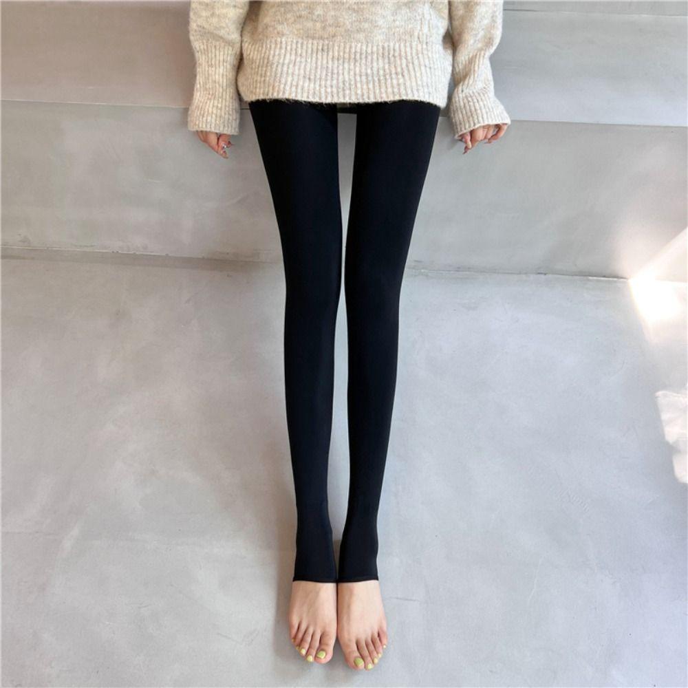 Nude Bottoming Pants Thicken Bare Leg Artifact Women Stockings Thermal Pantyhose Winter Pantyhose
