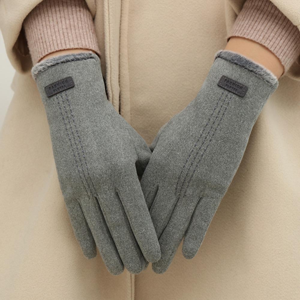 Warm Winter Gloves Touchable Screen Driving Mittens Hot Sale Skiing Gloves  Cycling Driving