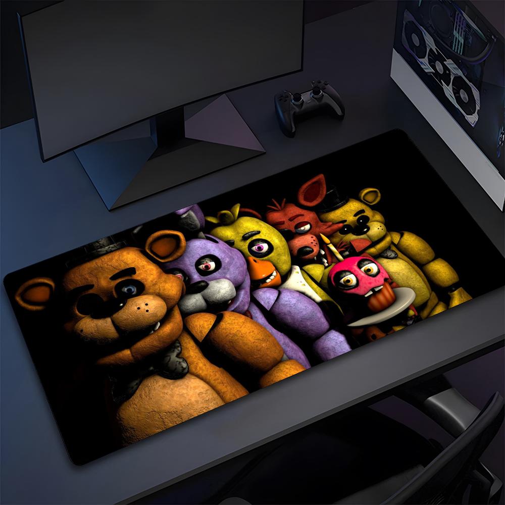 Fnaf F-FiveS-nights-At-Freddys Mouse Pad High Quality Natural Rubber Mouse Pad The Most Professional Washable Laptop Mouse Pad