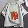 Strawberry Elephant Funny Italian Brainrot Meme T Shirt Unisexs Unisex Clothing Fashion Cotton Oversized Short Sleeve Tshirts Tops
