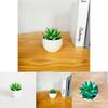 Simulated Succulent Bonsai Pot With Lightweight Pvc For Home Office Interior Design