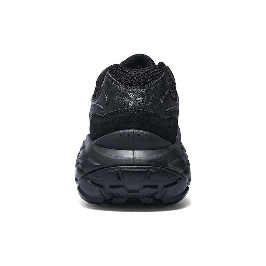 Skechers Monster EVO Mesh, Artificial Leather Cushioning Abrasion Resistant Thermal Men's 232744-BBK