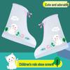Children's Waterproof Non-slip Rain Boot Covers for Boys and Girls - Thick, Wear-resistant Cartoon Design