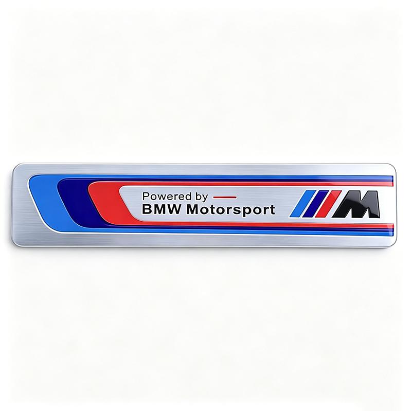 Metal Sticker Body Trunk Decal Emblem Badge Racing Style Exterior Modified Parts For BMW X1 X2 X3 X5 X4 X6 X7 iX3 F20 F10 F07 E7 WM0