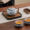 Chinese Teapot Set Celadon Xishi Pot Ceramic Tea Infuser Kung Fu Tea Set Luxury Tea Cups Set Tea Table Accessories