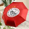 Ajax FC Umbrella with Automatic Open/Close & Self-8-Rib Heavy-Duty Umbrella, Compact Travel Umbrella Suitable for Outdoor