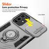 Для Infinix Note 50 4G Чехол Слайд Camshield Подставка PC+TPU Чехол для телефона