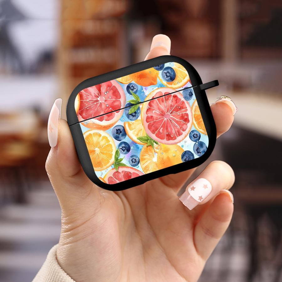 Summer Fruit Case For Airpods Pro3 4 3 Pro2 2 1 Pro Earphone Cases Cover