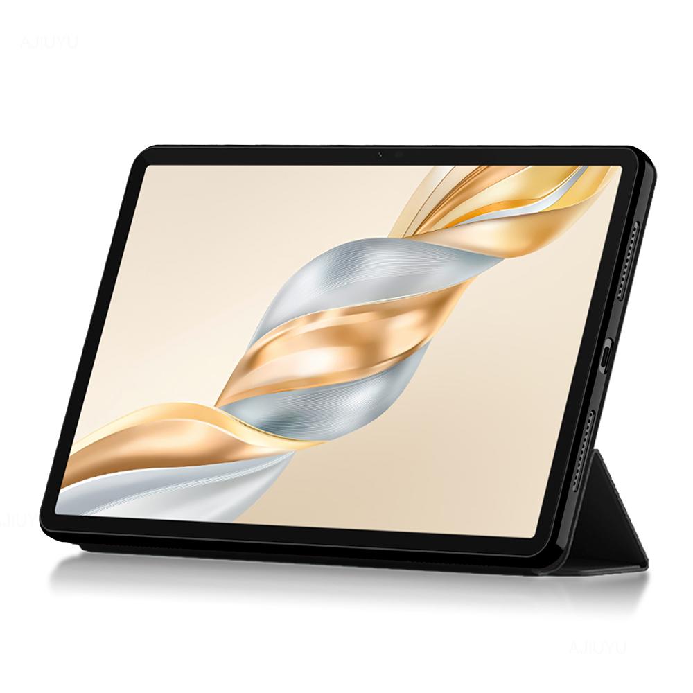 Чехол для Honor Pad X9 Pro из ПУ кожи с задней крышкой из ТПУ, тройная подставка, чехол для планшета