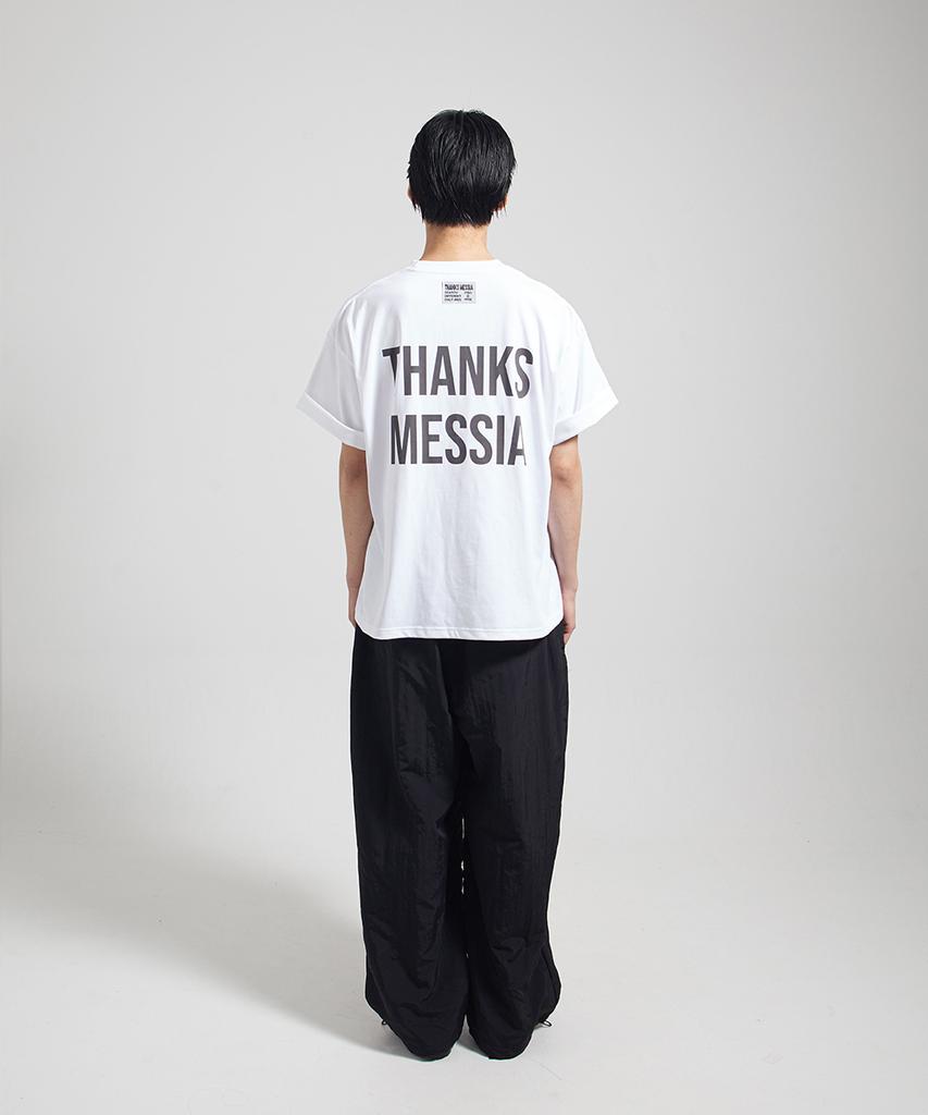 THANKS MESSIA Футболка с оригинальным логотипом - Белая
