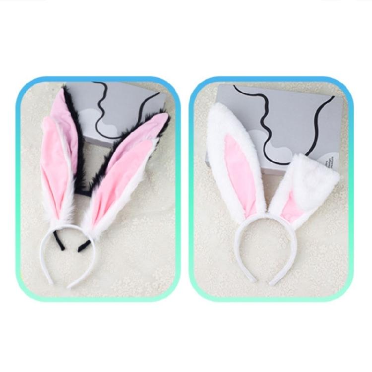 Easter Rabbits Ear Hair Hoop Costume Accessories Rabbit Headwear Makeup Decorations Cute Plush Rabbit Hairband Headband