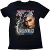 Tupac Shakur Portrait Vintage TShirt Pure Cotton Unisex Fan Tee Official 2Pac Hip Hop Printed Short Sleeve Streetwear Tshirt