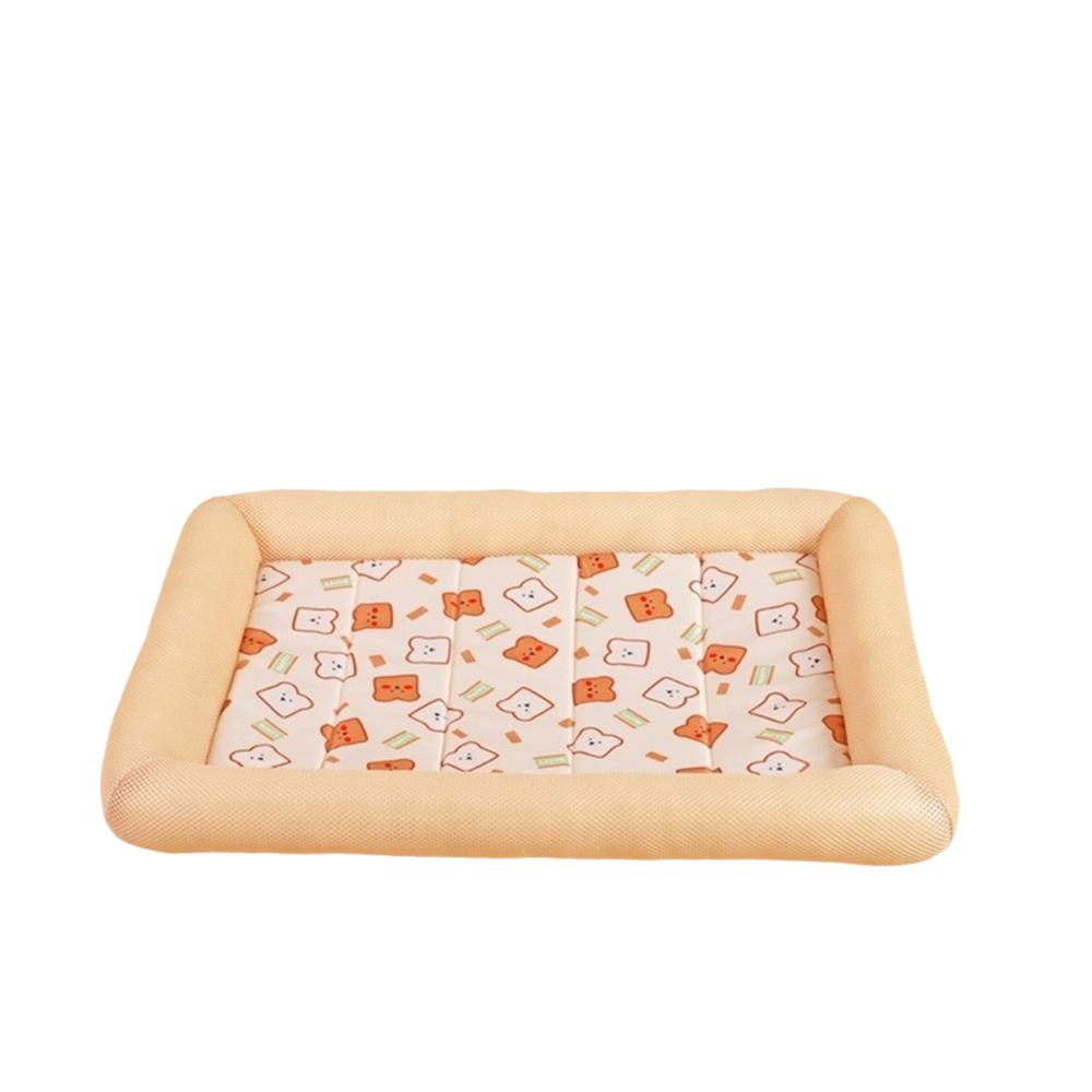 Square Pet Cooling Mat Wear-resistant Dog Sleeping Pad Cooling Puppy Bed for Dogs Cats