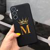 Для Samsung Galaxy A52 A52S A53 A54 5G Чехол Роскошные Буквы Короны Расписной Мягкий Тонкий Задняя Крышка Для Samsung A52 5G SM-A526B Fundas