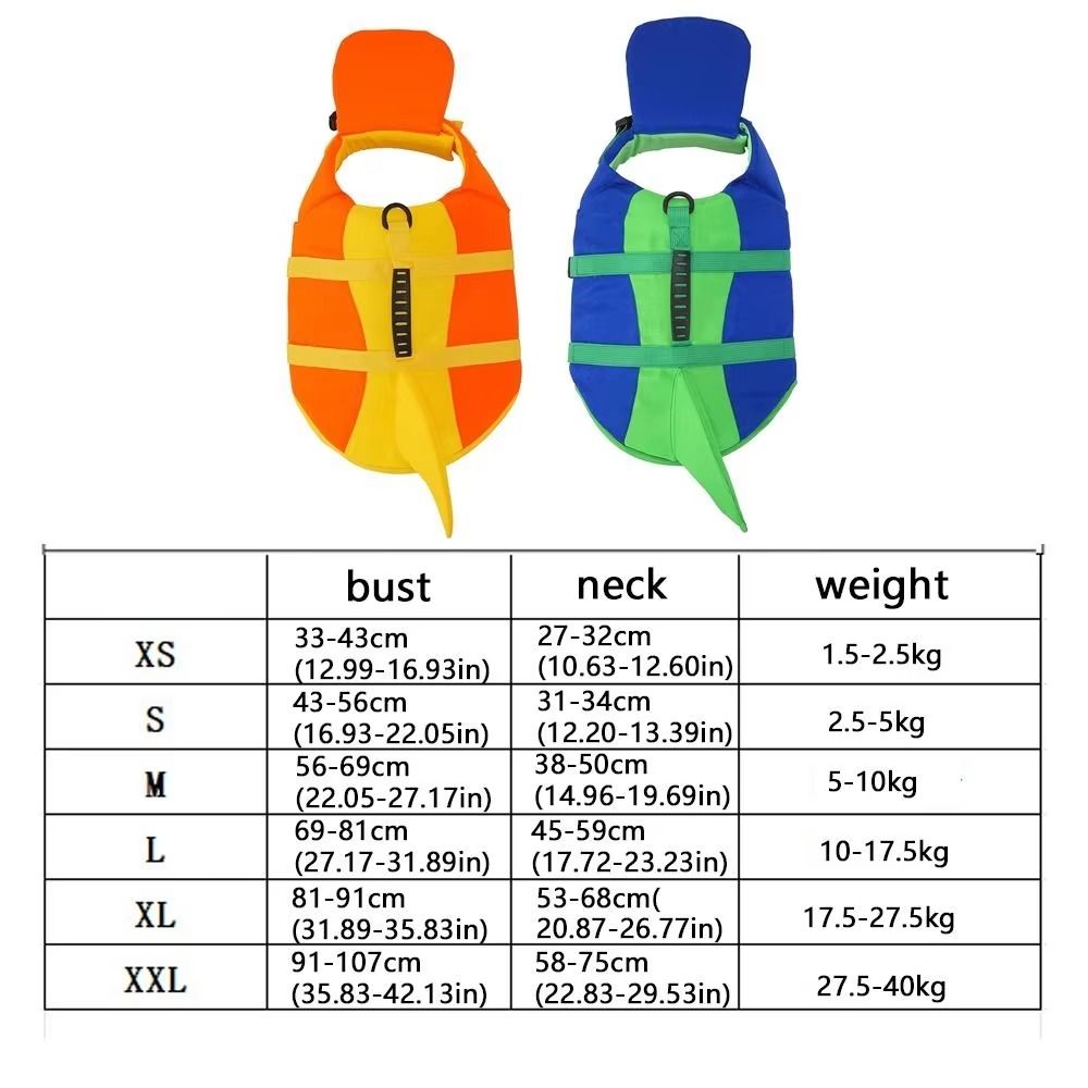 Breathable Dog Swimming Vest Waterproof Pet Flotation Vest Quick Dry Dog Life Jacket Pool Play