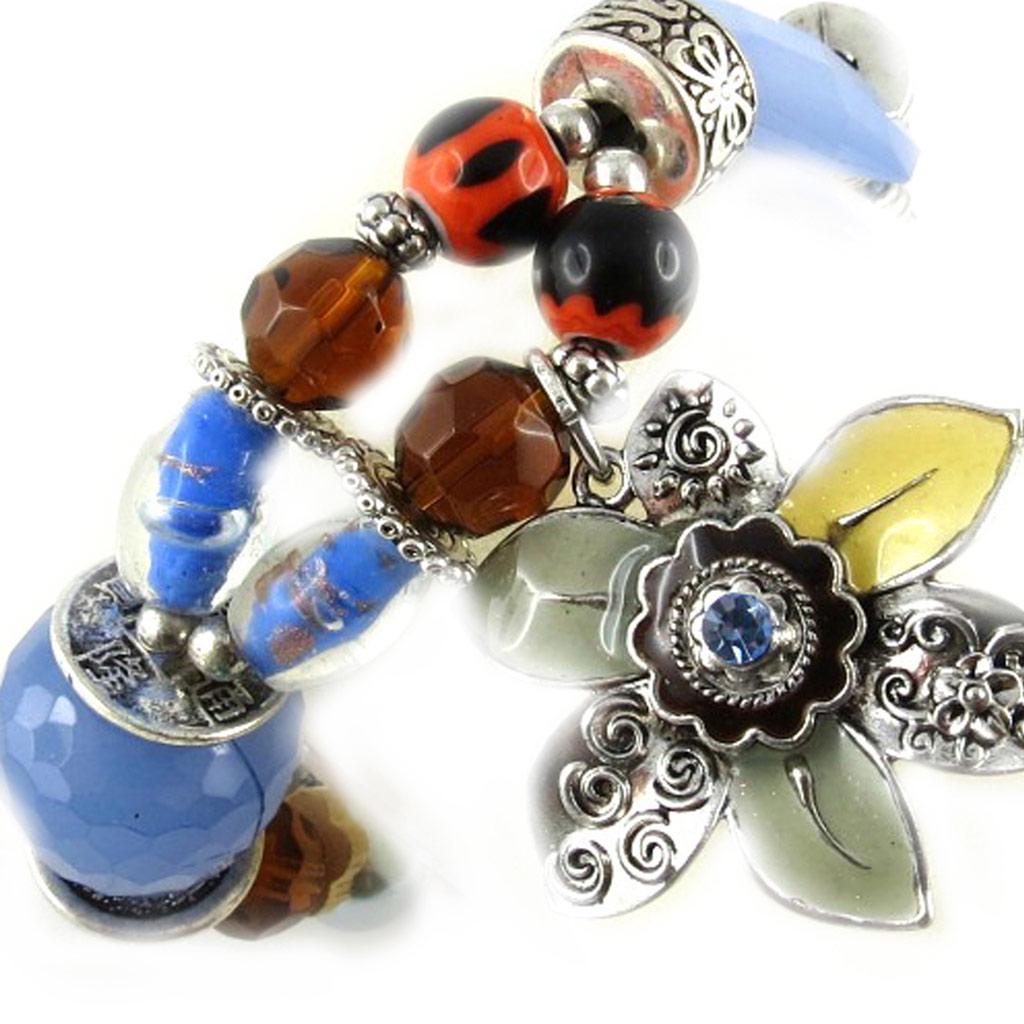 Les Trésors De Lily [E0458] — Дизайнерский браслет Vahiné, синий