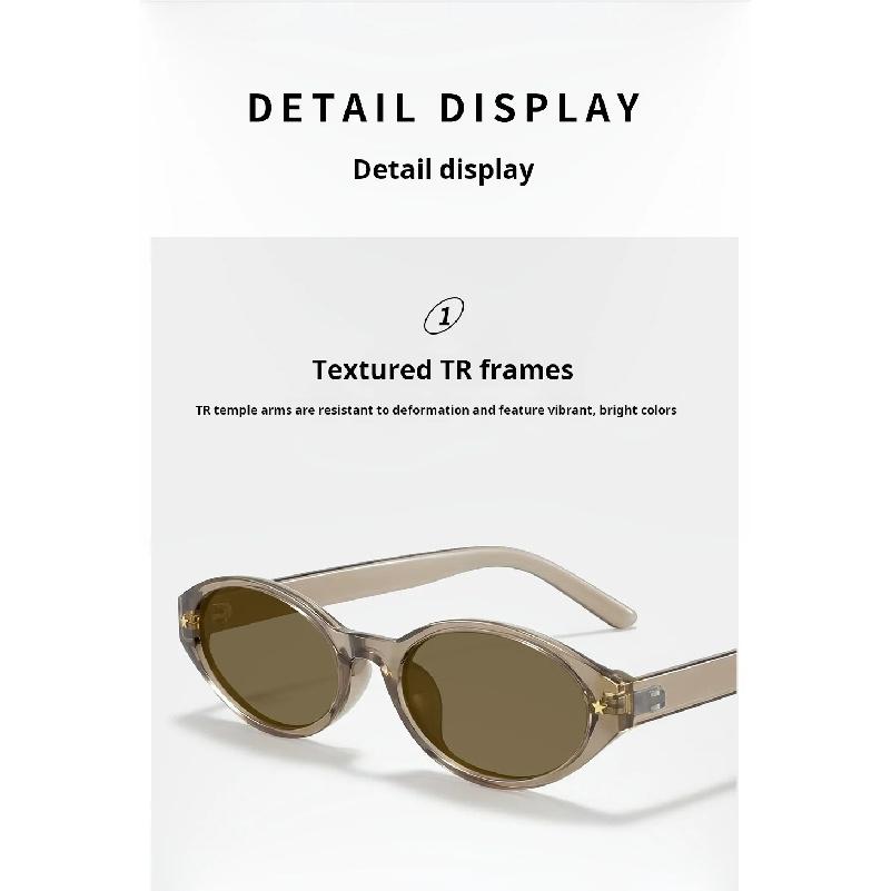XBORA Women's Cat Eye Sunglasses UV Protection Polarized Driving Sunshade High-End Sense Outdoor Sun Protection 20386