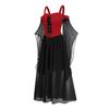 Halloween Costumes Fairy Chiffon Batwing Sleeve Women Maxi Dress A-Line Slip Dress