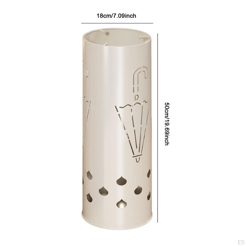 Круглая подставка-держатель для зонтов, отдельно стоящее прочное многофункциональное ведро для хранения с внутренним