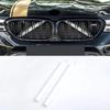 Car Front Grille Trim Strips Cover For BMW F10 F11 F12 F13 F07 F06 F01 5 6 7 Series X1 X2 F48 F39 2010-2016 Interior Accessories Interior Mirrors 6