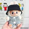 For 17cm Labubu Doll Clothes Fashion Clothes Hoodies Doll Clothes Color Match Hoodies Dolls Accessories Cute Decoration Little Cloths