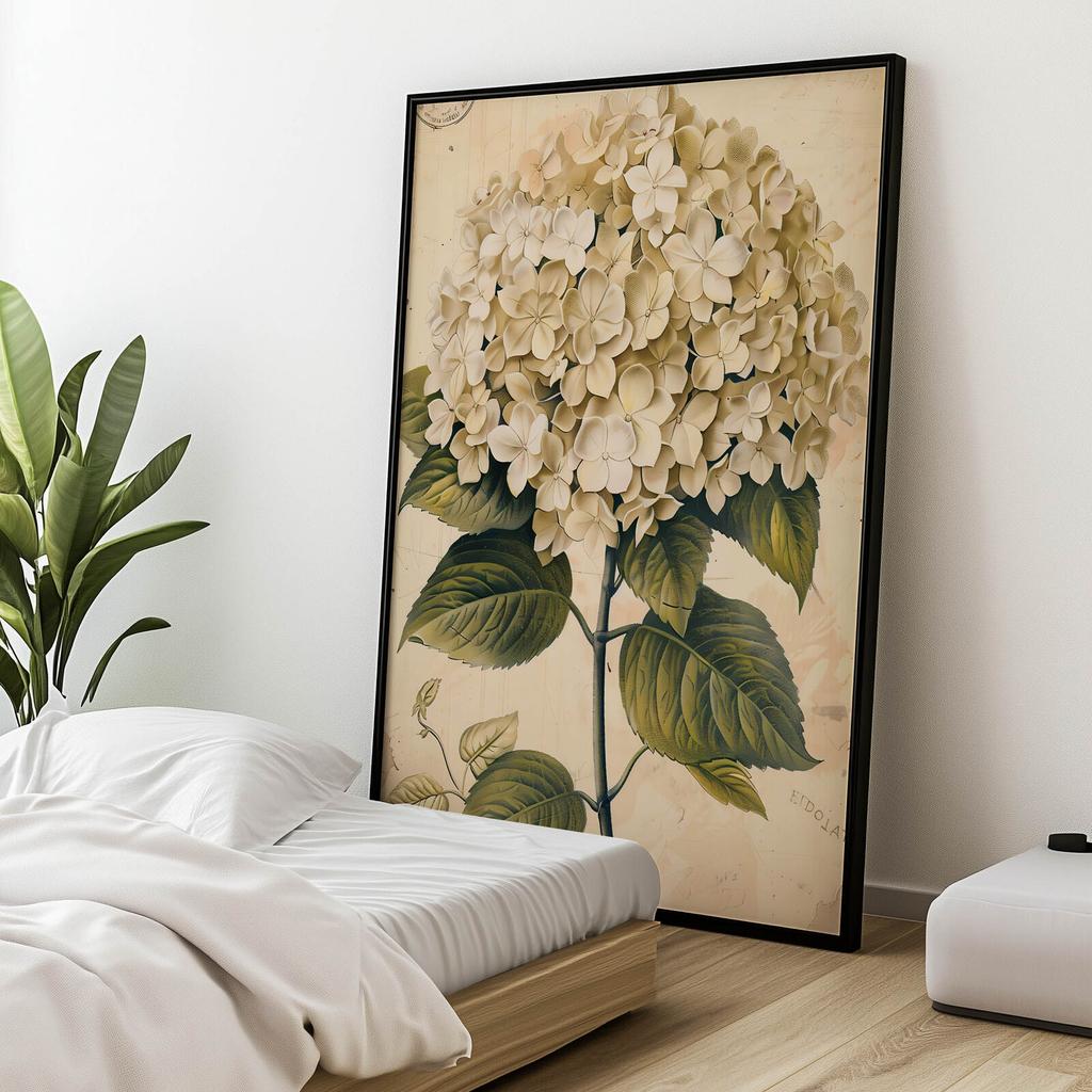 Klasyczna Hortensja Klasyczna Hortensja, 50X70 Cm, Bez Ramy, Papier Matowy 230 Gsm