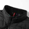 Mens Lightweight Down Jacket With 90% White Duck Stand Collar Windproof Warm Winter Coat Business Casual Wear