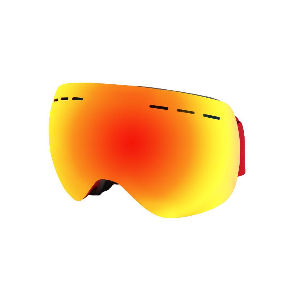 Ski goggles with double-layer anti-fog lenses, large spherical lens, wide field of view, snow protection goggles, outdoor windproof ski goggles
