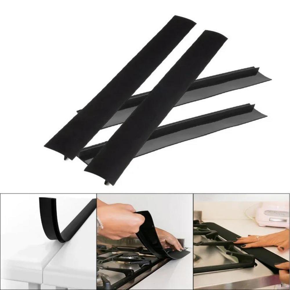 30-дюймовая крышка зазора для плиты, Т-образная силиконовая резиновая полоска для кухонной щели, заполнитель щелей для масла и газа, термостойкий коврик, масло, пыль, вода, уплотнитель