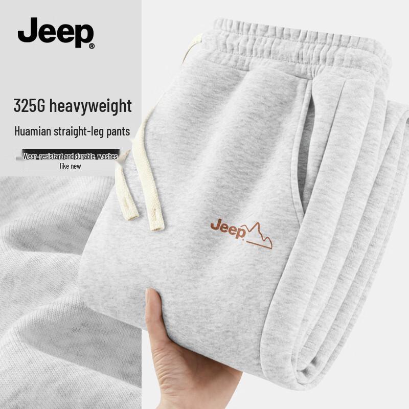 Jeep Мужские свободные повседневные брюки прямого кроя